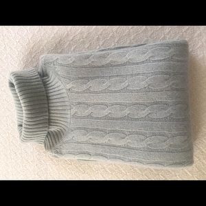 Baby Blue Angora Turtleneck